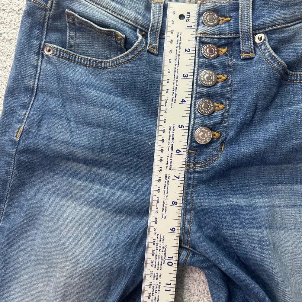 Veronica Beard Carolyn Baby Boot Jeans High Rise Blue 26 Boho Western Modern